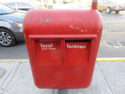 Mexico City mailbox