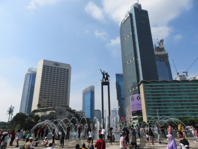 Jakarta car free sunday