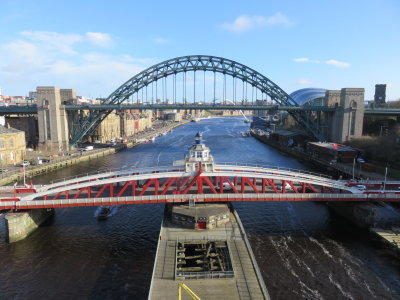 Newcastle view from High Level bridge