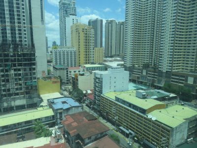 Manila my view from New Coast hotel