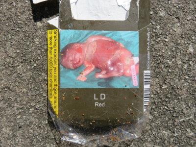 Singapore cigarette pack