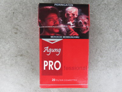 Indonesia cigarette pack