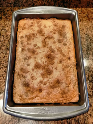 Sour Cream Streusel Coffee Cake