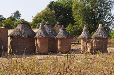Huts of Burkina Faso