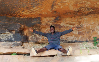 Ibrahim, Karfigula Falls, Burkina Faso