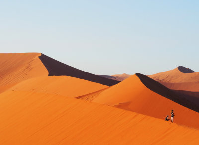 Sand Dunes, Sossusvlei, Namibia