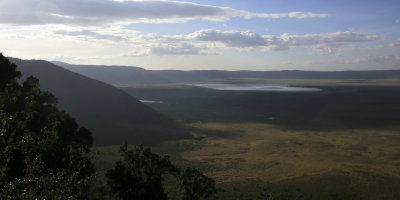 View of the crater from the main road viewpoint