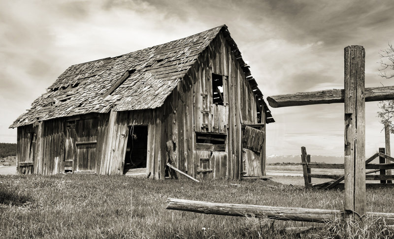 Posts And Barn