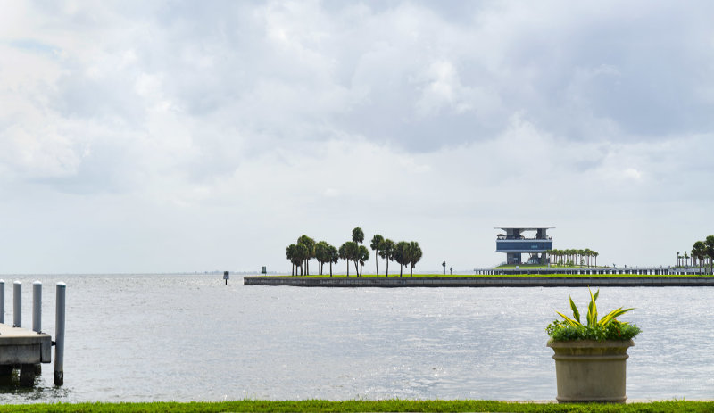 The restaurant  At The St. Pete Pier