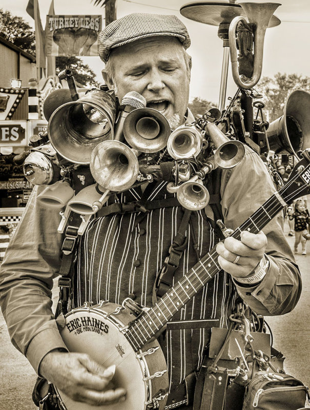 Busy Man With Unique Talents
