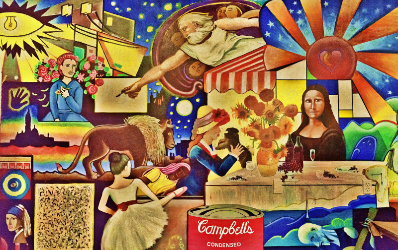 City Arts Classroom Mural
