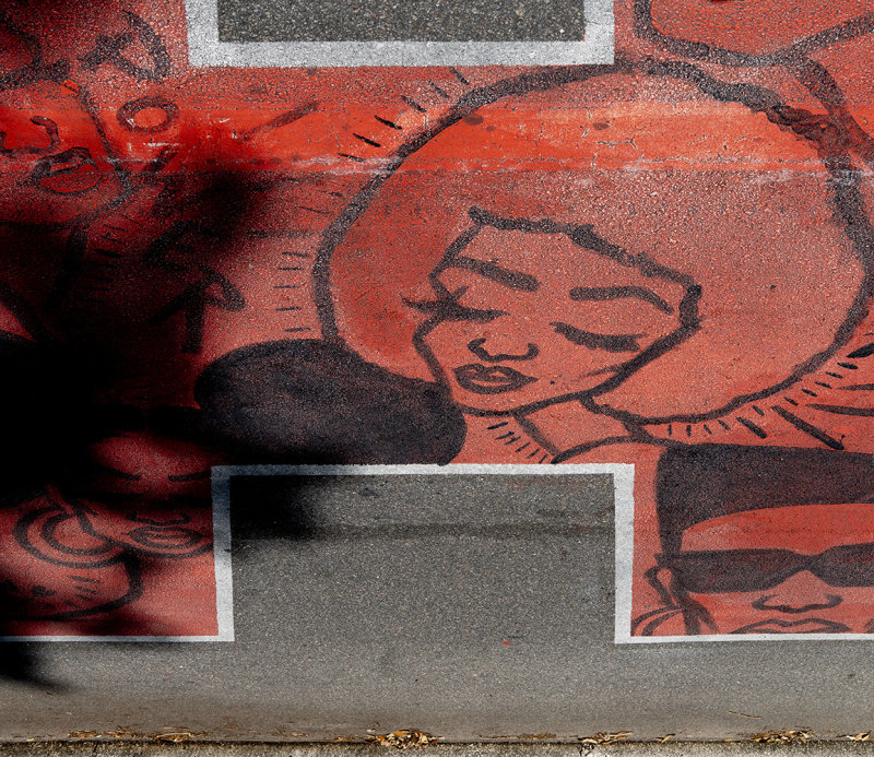 Roadway Mural Detail