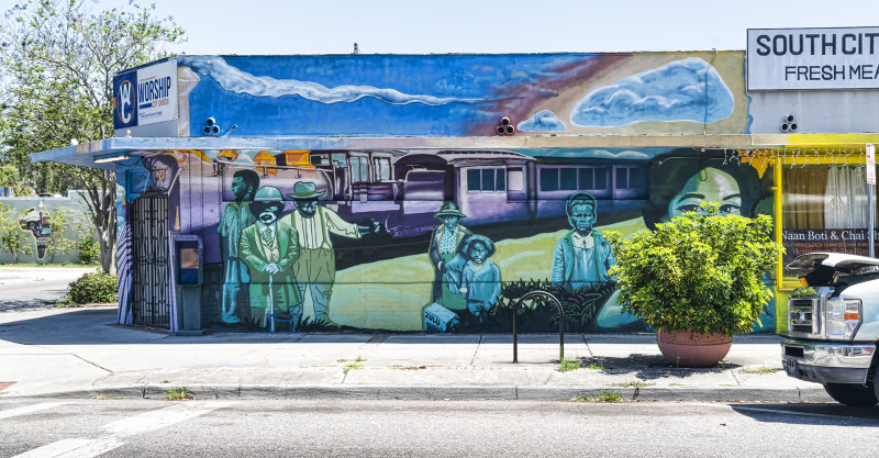 Mural On Church