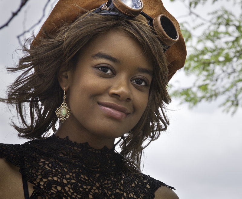 Costumed For Steampunk