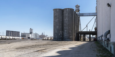 Grain Elevator Area of Wichita, Kansas