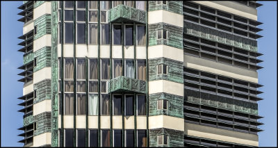 Price Tower Detail by Frank Lloyd Wright