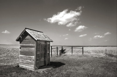 Outhouse, Rural Cemetery