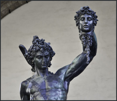 Perseus Raising The Head Of Medusa