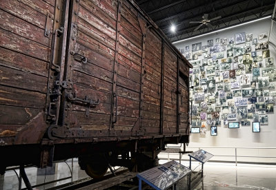 Cattle Car And Pictures Of Some The Dead