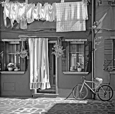 Burano house front 