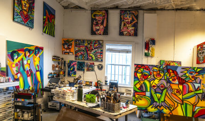 Artist's Work Space