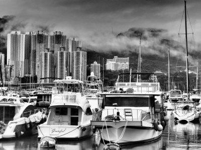 Fog over the Typhoon Shelter