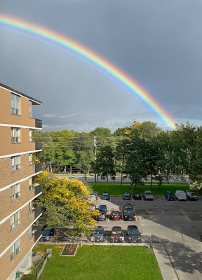 Rainbow in Toronto
