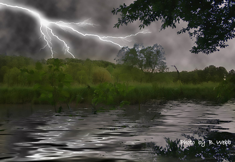 Storm at Walas Lake