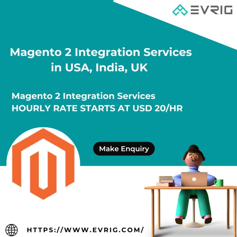 Magento Integration Services India USA, UK, Australia - Evrig Solutions