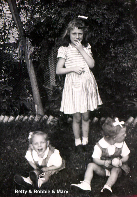 Betty, Bobbi & Mary Ann Taylor