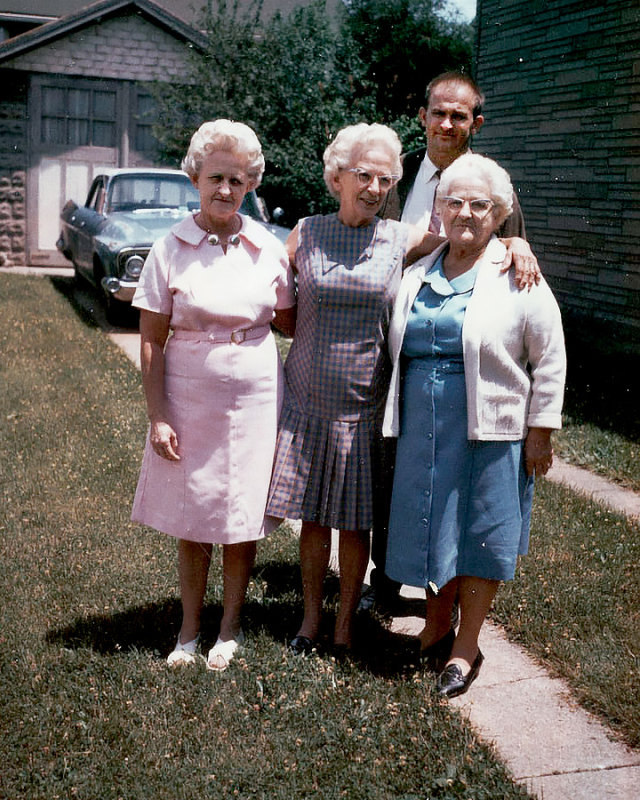 Esther , Elsie , Richard, Mary