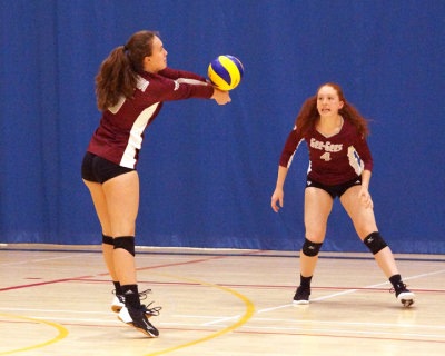 Queen's vs Ottawa W-Volleyball 09-27-19