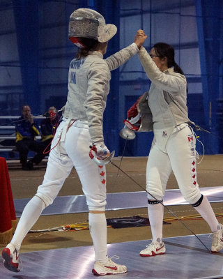 Queen's Fencing @ Royal Military College 11-03-19