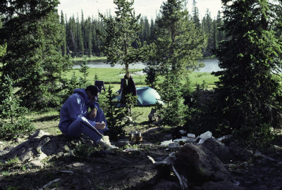 High Uintas Hike 1995