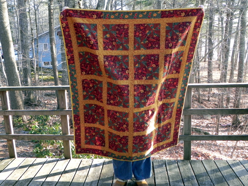 Mom - 14 - Pheasant Quilt, Hospice House - 2010