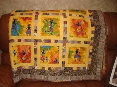 Aaron's African Quilt - 2007