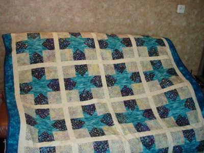 Deans Watery Stars Quilt - 2008