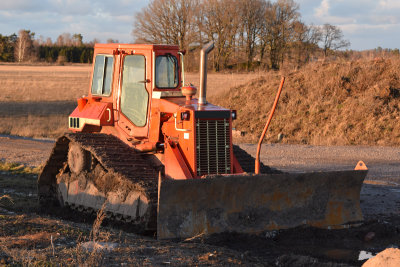 Bandtraktor.