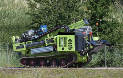 Earth drill machine.
