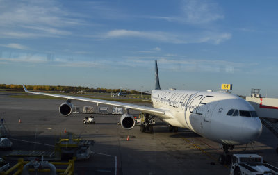 Airbus A 340.   ( MontralTrudeau International Airport )