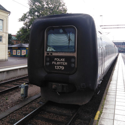 Kustpilen. (Train station Kalmar)