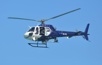 Australian Police helicopter.
