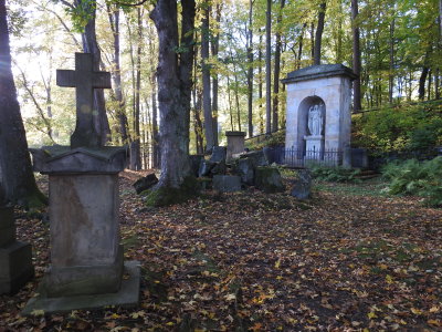 CZ - Mal Skla, Forest cemetery 10/2019