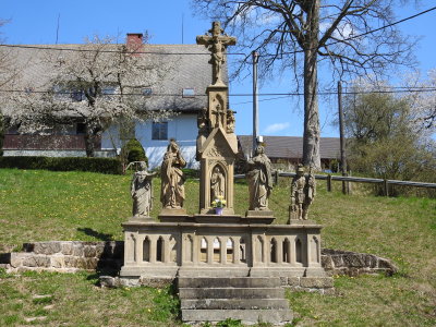 CZ -  Hlavnov Sculpture of the Crucifixion 4/2020