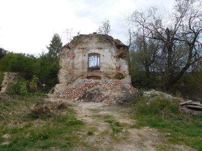 CZ - Jilove, The ruins of the Guardian Angel Chapel 4/2020
