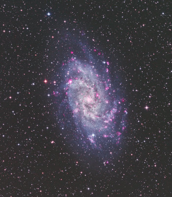 M33 in HaRGB & HDR 