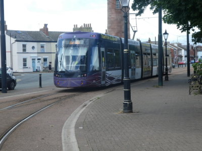 Bombardier Flexity2 005 @ Fleetwood Heading to Star Gate