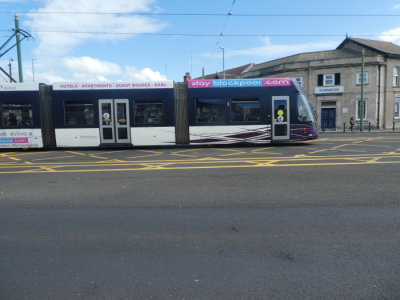Bombardier Flexity2 005 @ Cleveleys Heading to Star Gate