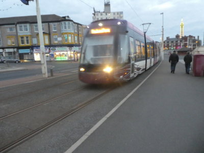 Bombardier Flexity2 007 @North Shore Heading to Fleetwood Ferry