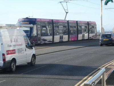 Bombardier Flexity2 007 @ North Shore Heading to Fleetwood Ferry